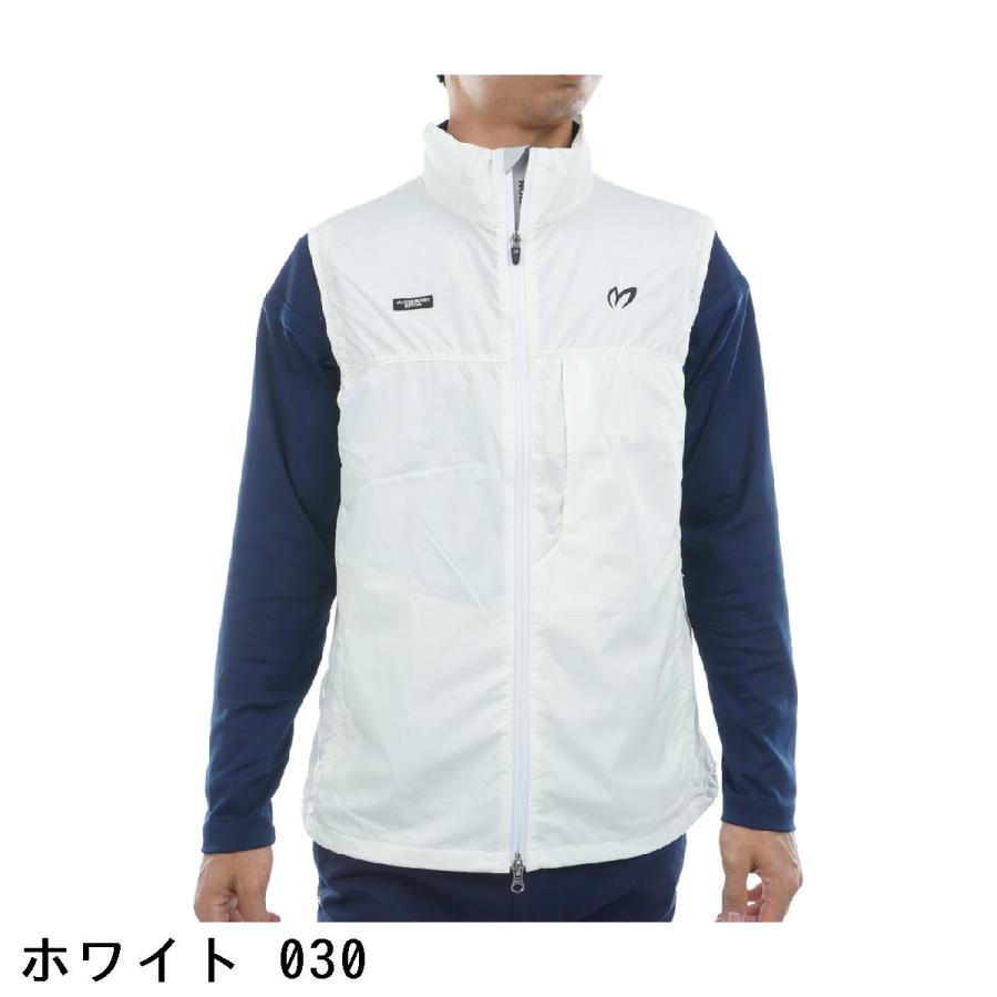 【極美品】マスターバニーエディション ストレッチタフタ 裏地メッシュジップベスト MASTER BUNNY EDITION マスターバニーエディション タフタ