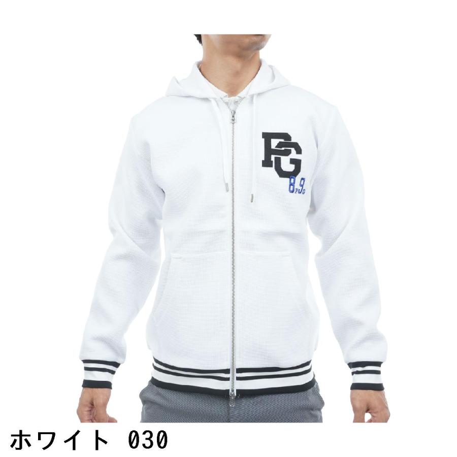 PEARLY GATES ダンボール スウェット サイズ5 美品 PEARLY GATES パーリーゲイツ ダンボールワッフルスウェット