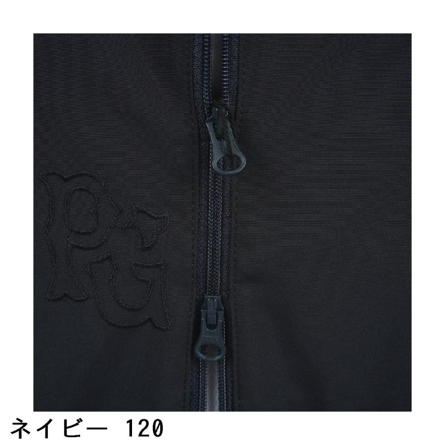 PEARLY GATES PG刺繍 ボアフリースベスト 黒