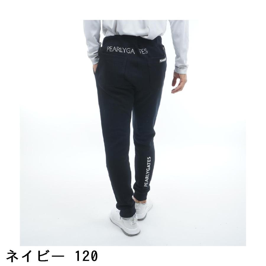 パーリーゲイツ PEARLY GATES ジグザグ裏毛ジャカード ノータックパンツ_13
