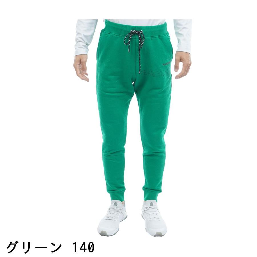 パーリーゲイツ PEARLY GATES ジグザグ裏毛ジャカード ノータックパンツ_3