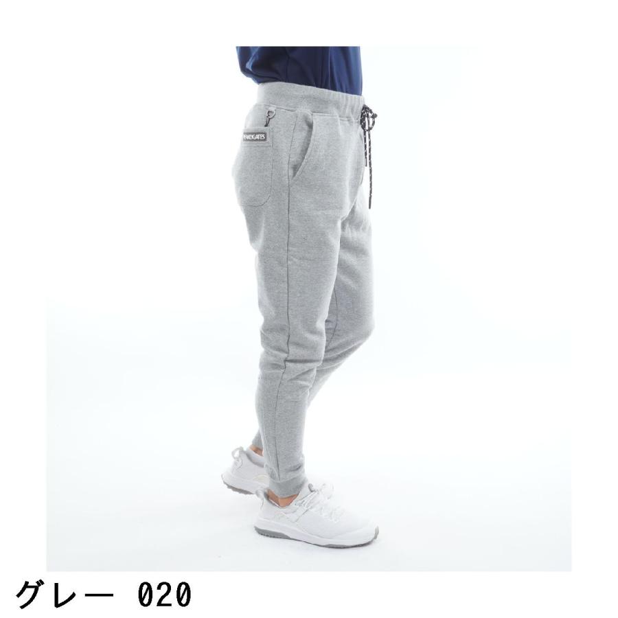 パーリーゲイツ PEARLY GATES ジグザグ裏毛ジャカード ノータックパンツ_7