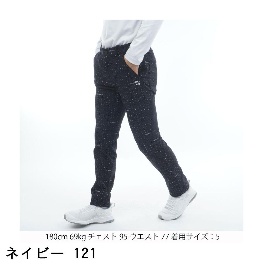 PEARLY GATES（パーリーゲイツ） ストレッチドビーツイル ミニドット柄
