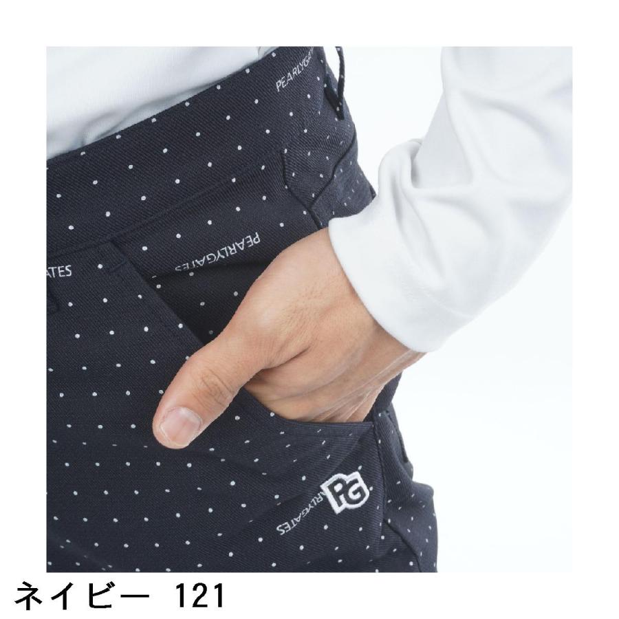 PEARLY GATES（パーリーゲイツ） ストレッチドビーツイル ミニドット柄
