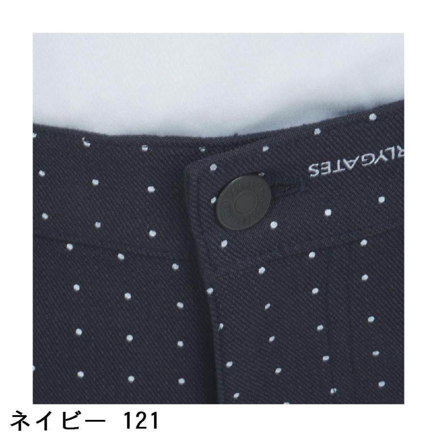 PEARLY GATES ドット柄パンツ PEARLY GATES（パーリーゲイツ） ストレッチドビーツイル ミニドット柄
