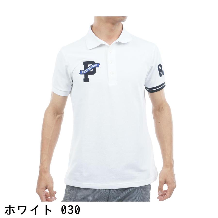 Pearly Gates アンドプラス 鹿の子ポロシャツ PEARLY GATES パーリーゲイツ 6口鹿の子 半袖ポロシャツ