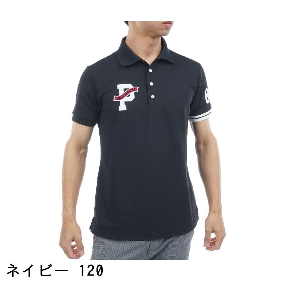 PEARLY GATES パーリーゲイツ 6口鹿の子 半袖ポロシャツ