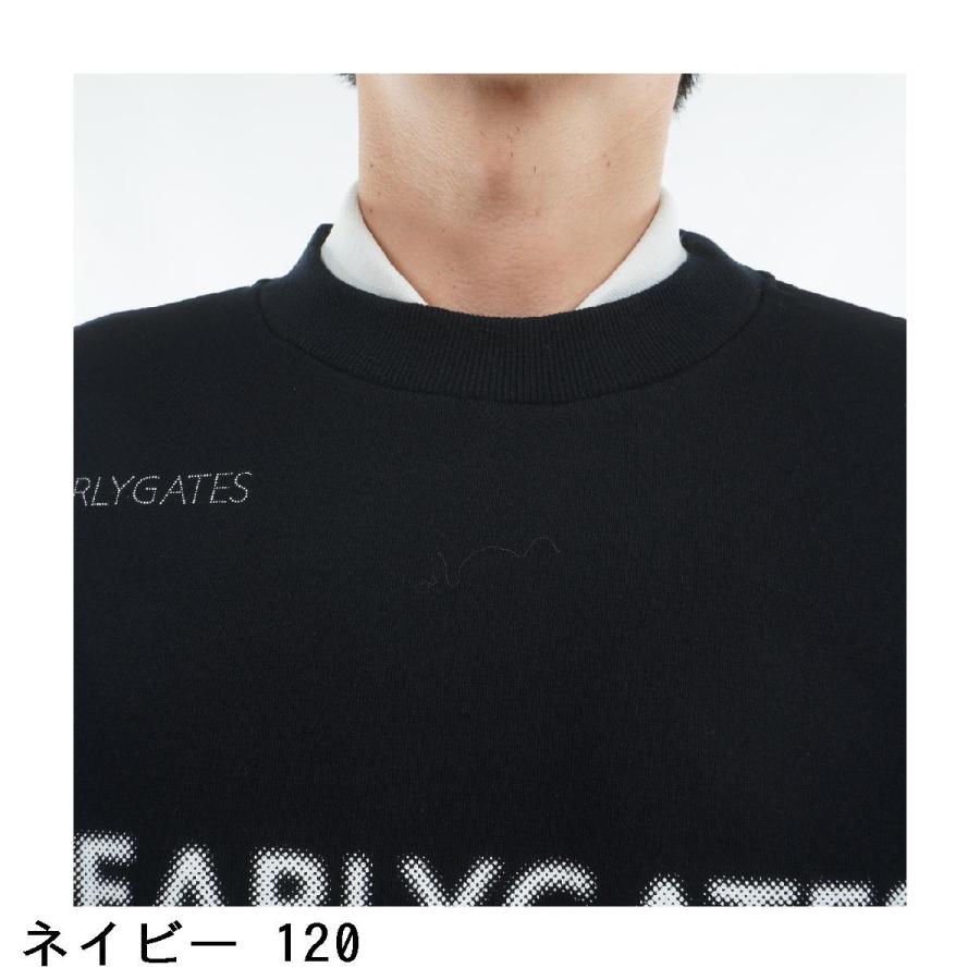 PEARLY GATES（パーリーゲイツ） ジグザグ裏毛ジャカード 長袖