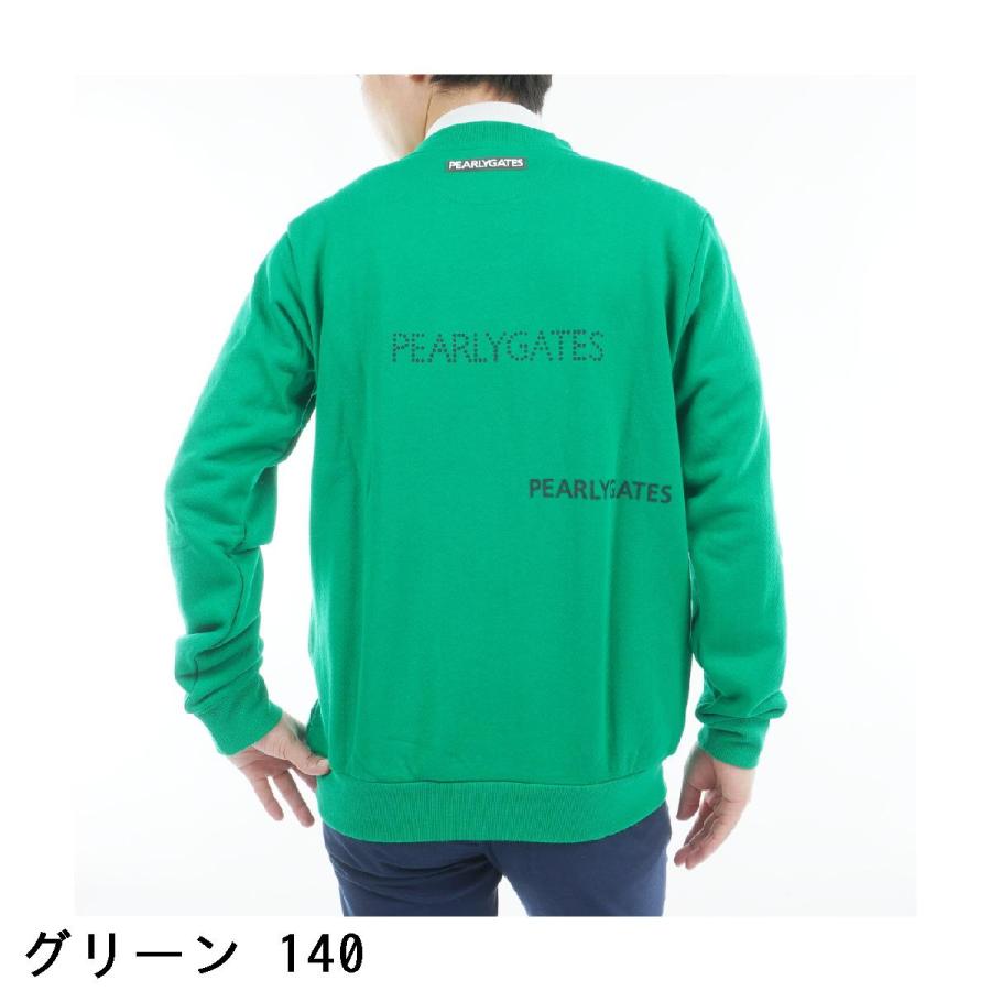 PEARLY GATES（パーリーゲイツ） ジグザグ裏毛ジャカード 長袖