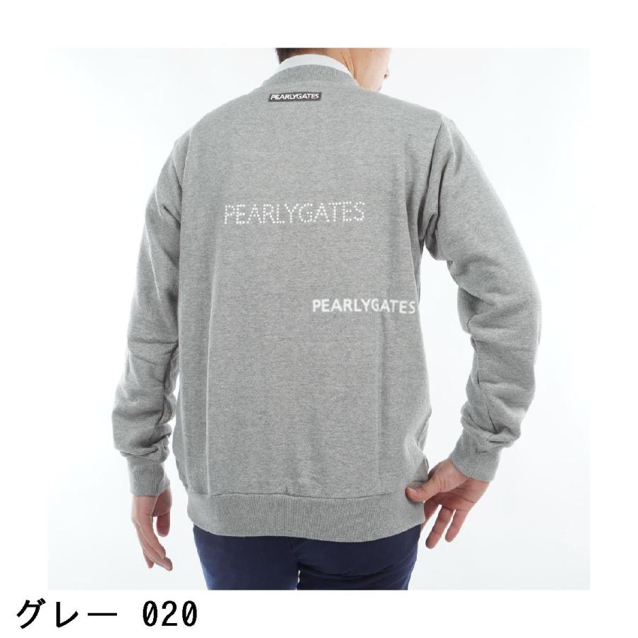 PEARLY GATES（パーリーゲイツ） ジグザグ裏毛ジャカード 長袖