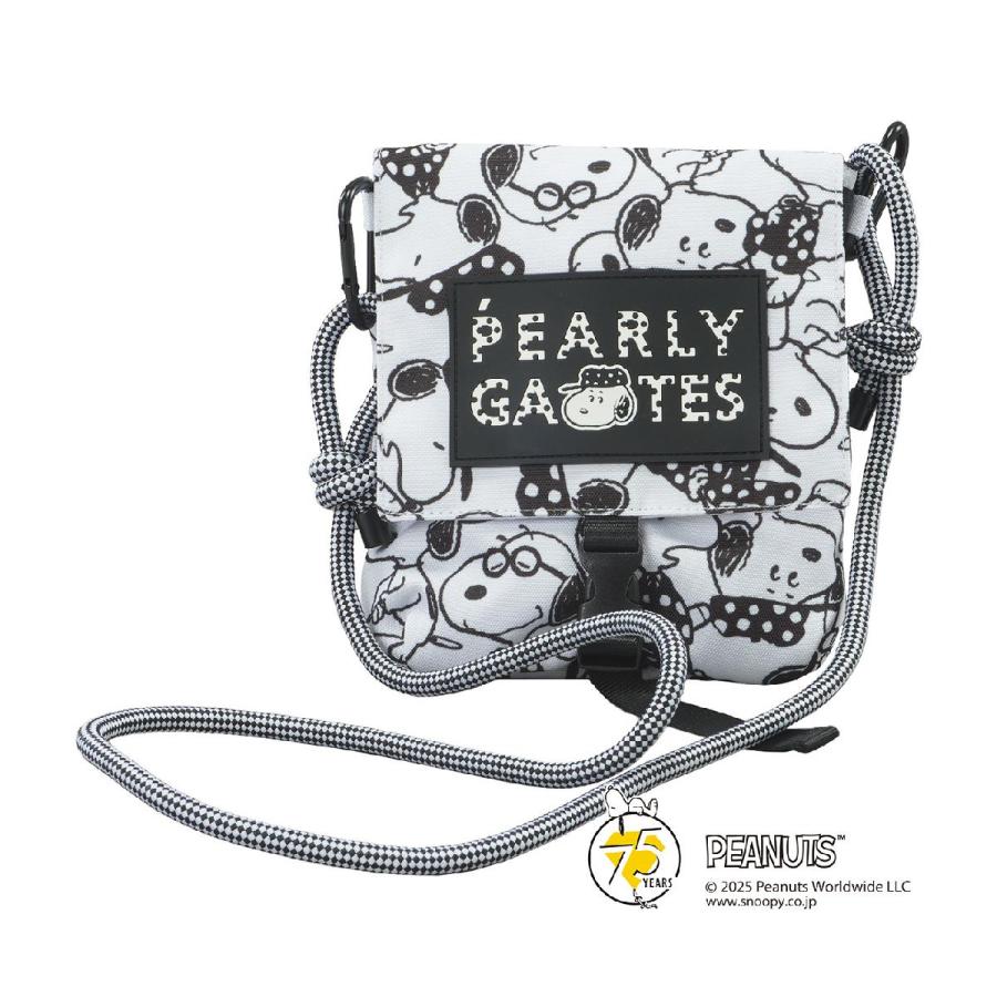 PEARLY GATES（パーリーゲイツ） PEARLY GATES SNOOPY総柄サコッシュ型