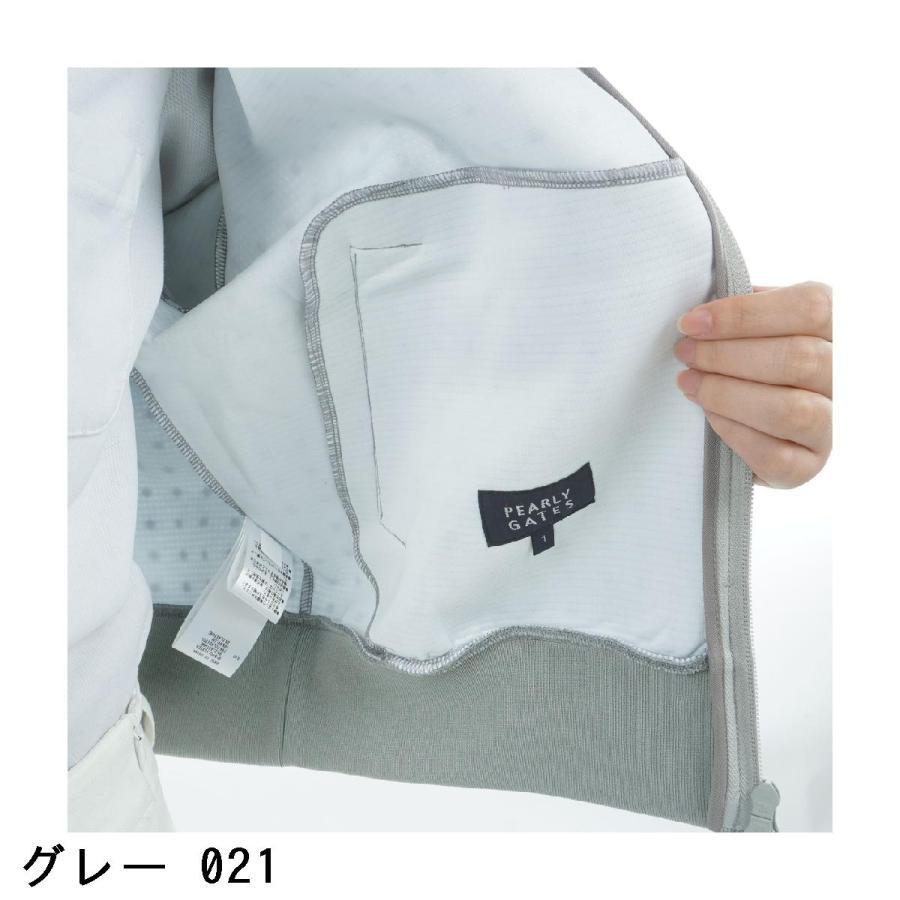 PEARLY GATES（パーリーゲイツ） ダブルフェイス ミニドット柄 長袖