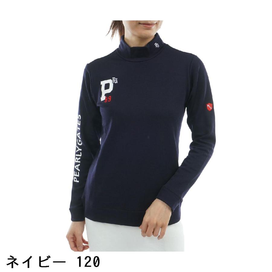 パーリーゲイツ PEARLY GATES スーパーファインウールフリース 長袖インナーシャツ レディスの画像