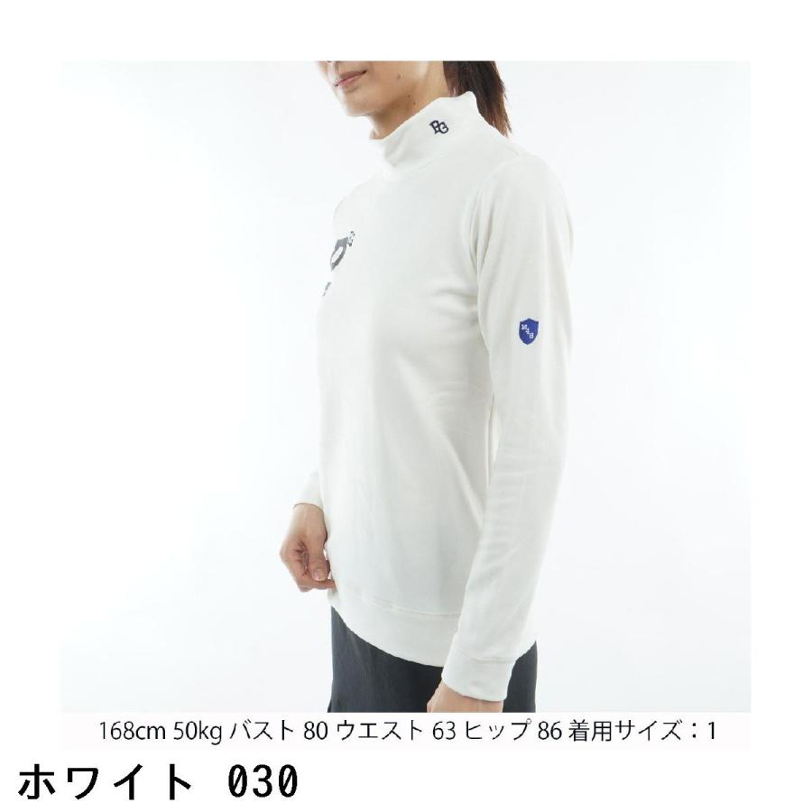 パーリーゲイツ PEARLY GATES スーパーファインウールフリース 長袖インナーシャツ レディスの画像