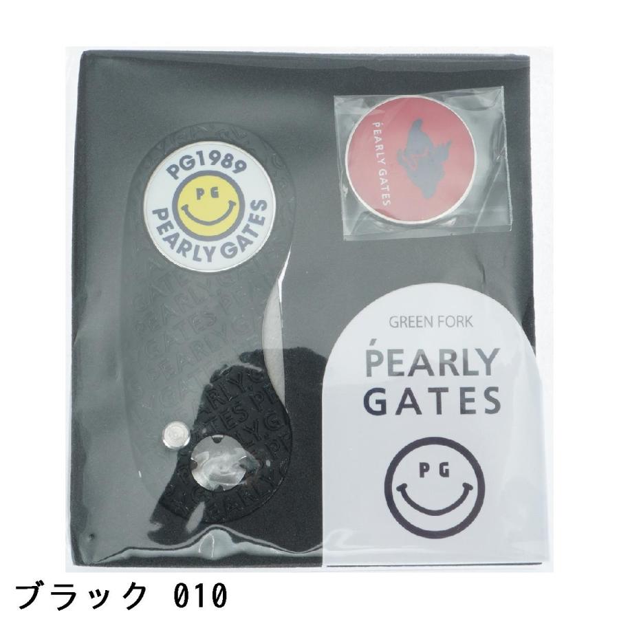 PEARLY GATES（パーリーゲイツ） ロゴ グリーンフォーク&マーカー