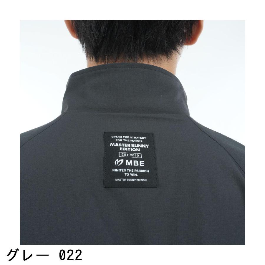 マスターバニーエディション 2WAY ストレッチフルジップブルゾン（BLK／5） MASTER BUNNY EDITION マスターバニーエディション ストレッチ