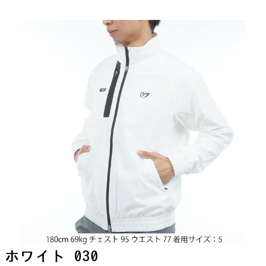 マスターバニーエディション 2WAY ストレッチフルジップブルゾン（BLK／5） MASTER BUNNY EDITION マスターバニーエディション ストレッチ