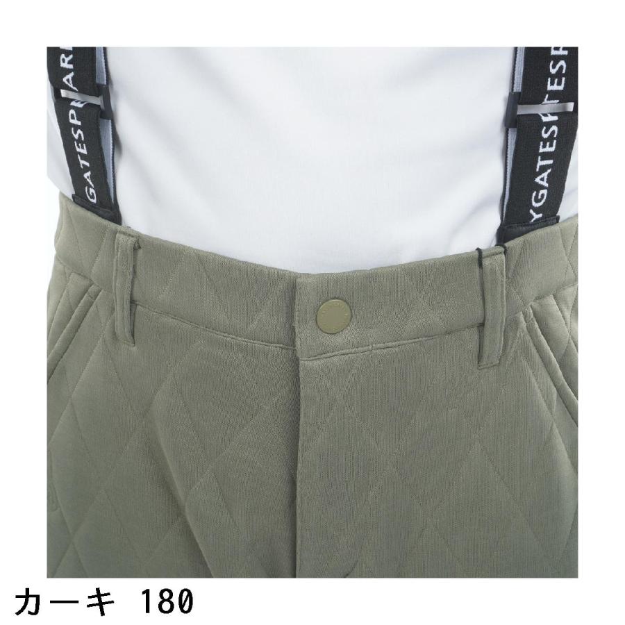 パーリーゲイツ キルティング冬用パンツ PEARLY GATES（パーリーゲイツ） キルトジャカード ノータックパンツ