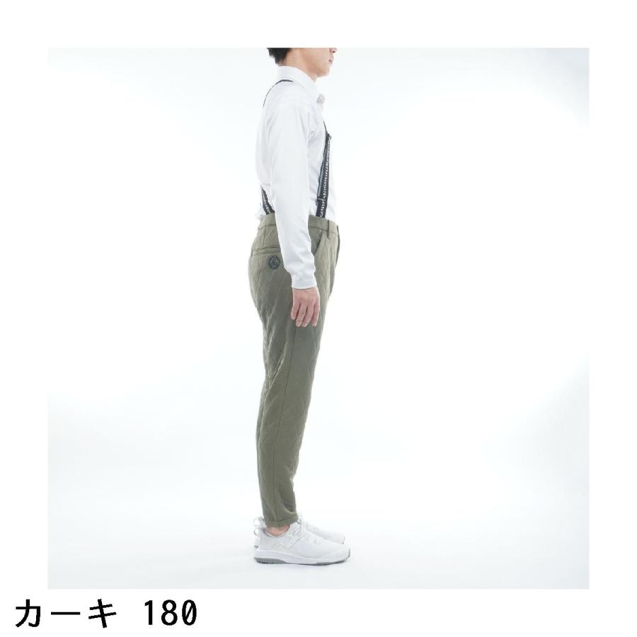 新品　タグ付きPEARLY GATES 　キルティング　パンツ　1 PEARLY GATES（パーリーゲイツ） キルトジャカード ノータックパンツ
