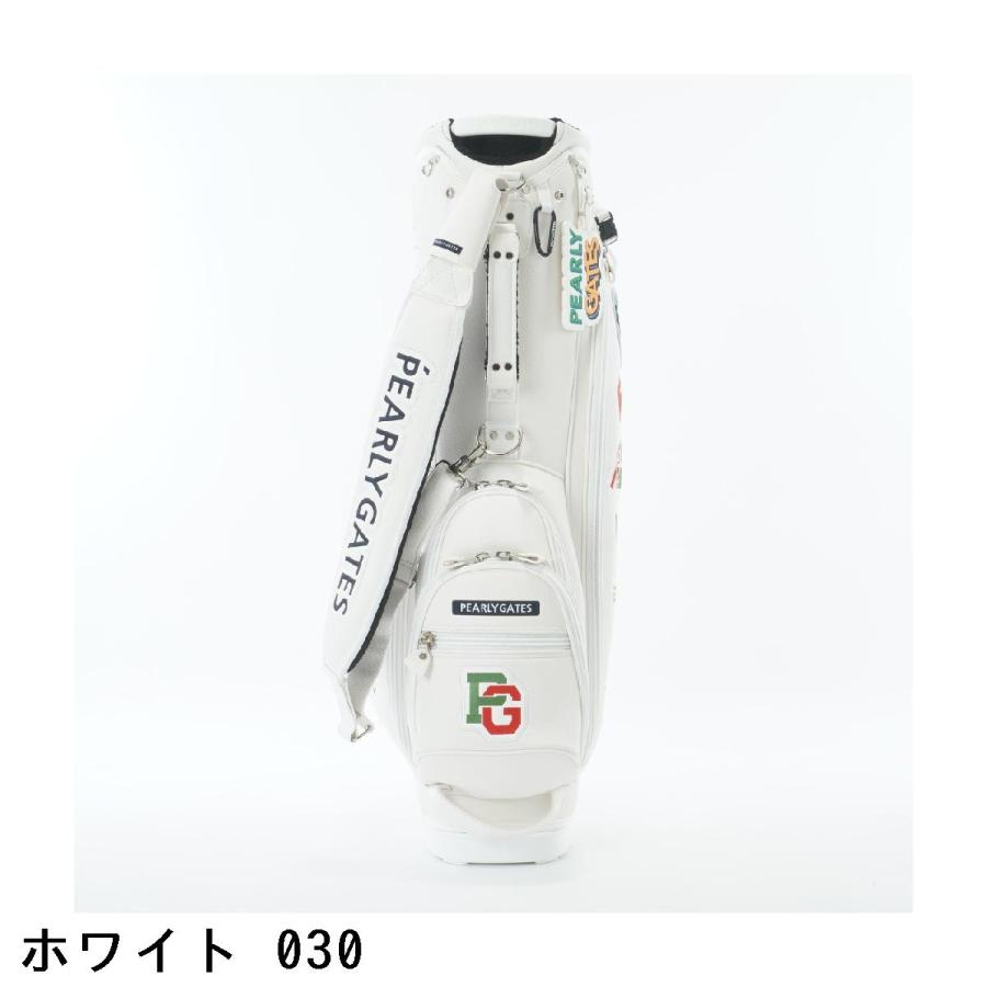 PEARLY GATES（パーリーゲイツ） ロゴワッペンスタンドキャディバッグ