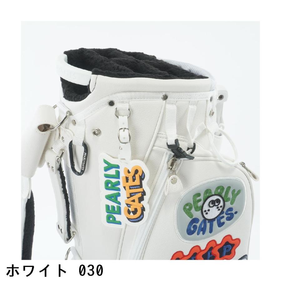 PEARLY GATES（パーリーゲイツ） ロゴワッペンスタンドキャディバッグ