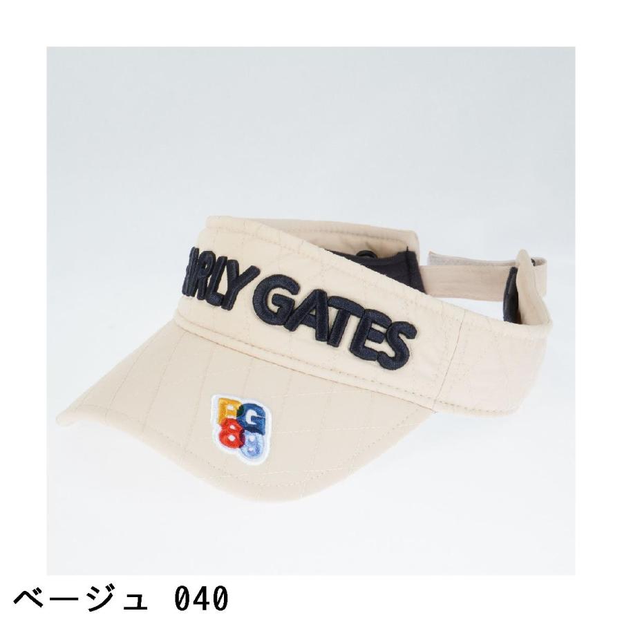 PEARLY GATES（パーリーゲイツ） キルティング2WAY サンバイザー