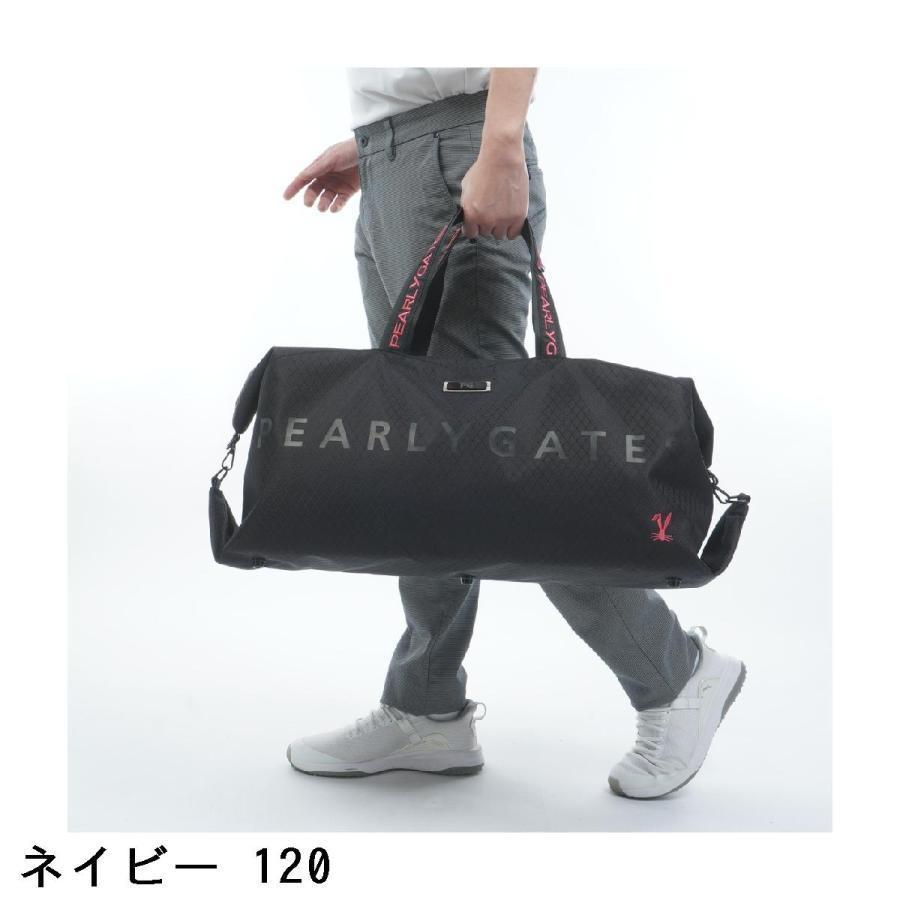 PEARLY GATES（パーリーゲイツ） アーガイル柄ロッカーバッグ : PEARLY