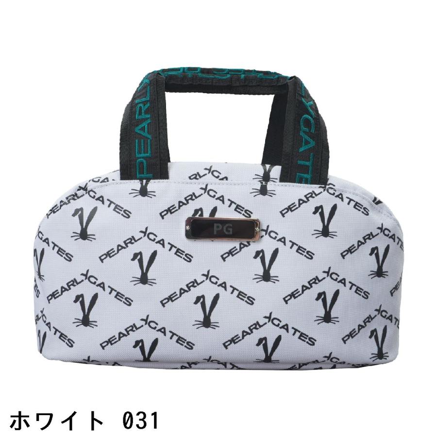 PEARLY GATES（パーリーゲイツ） ロゴうさぎアーガイル柄カートバッグ