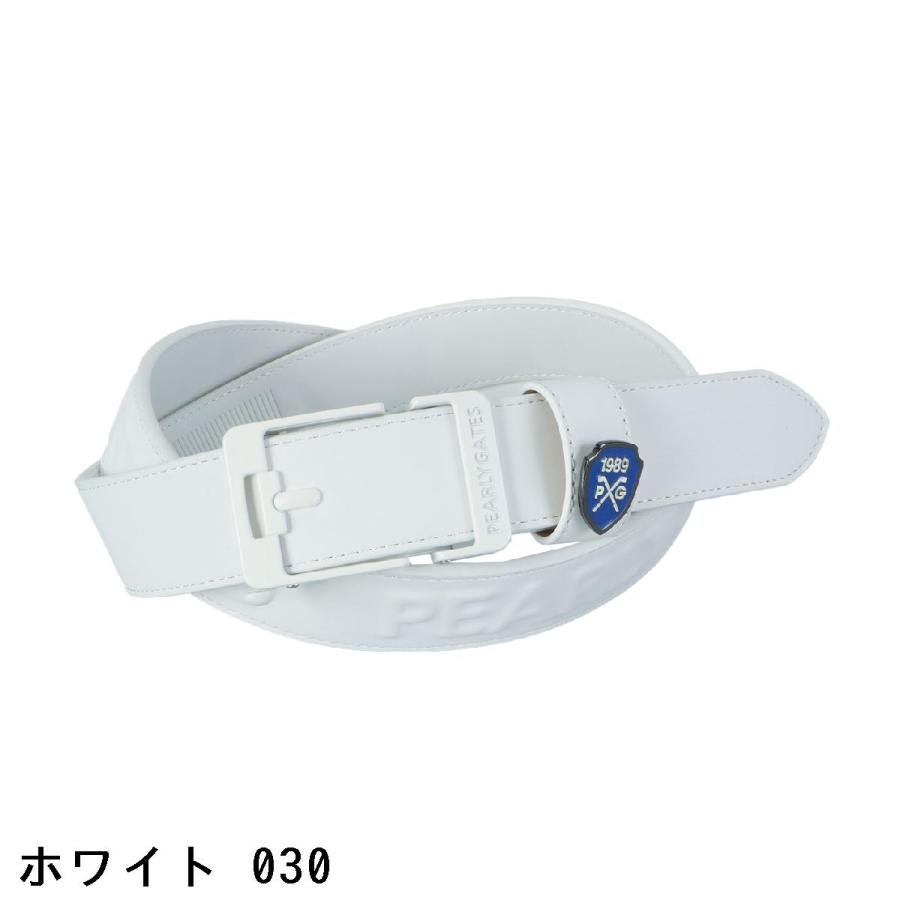 PEARLY GATES（パーリーゲイツ） エンボスロゴフリーバックルベルト