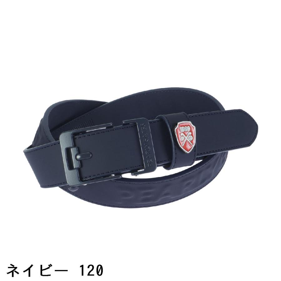 PEARLY GATES（パーリーゲイツ） エンボスロゴフリーバックルベルト