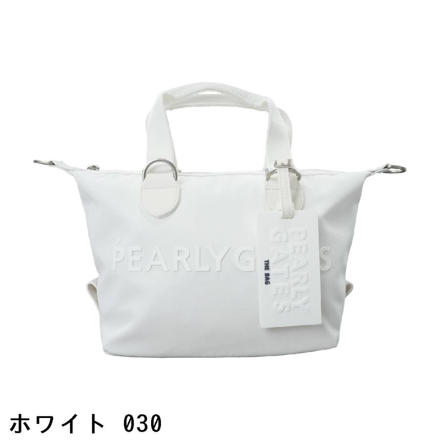 パーリーゲイツ　ラウンドバッグ　カートバッグ　トートバッグ　ホワイト PEARLY GATES（パーリーゲイツ） カートバッグ : PEARLY GATES by GDO