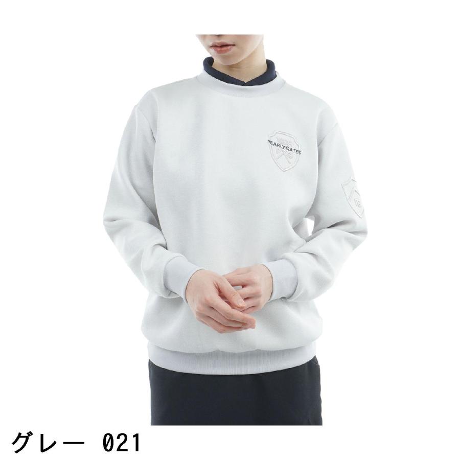 パーリーゲイツ PEARLY GATES NOモノフィラアヤクッション 長袖スウェット レディス_1