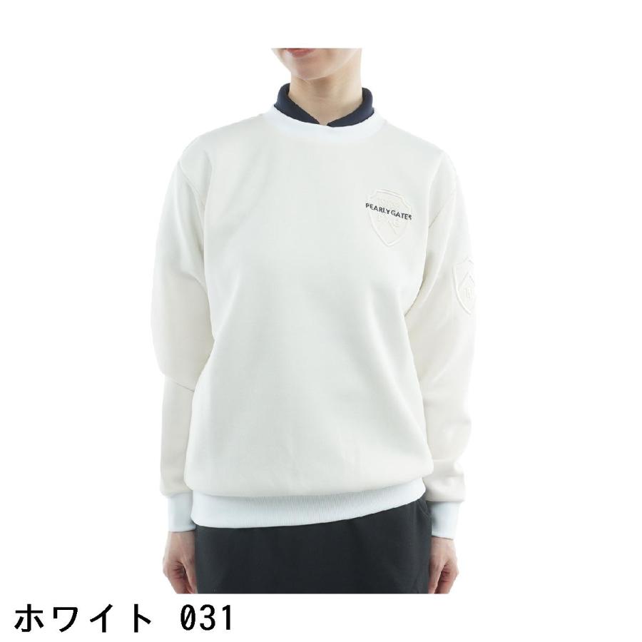 パーリーゲイツ PEARLY GATES NOモノフィラアヤクッション 長袖スウェット レディス_2