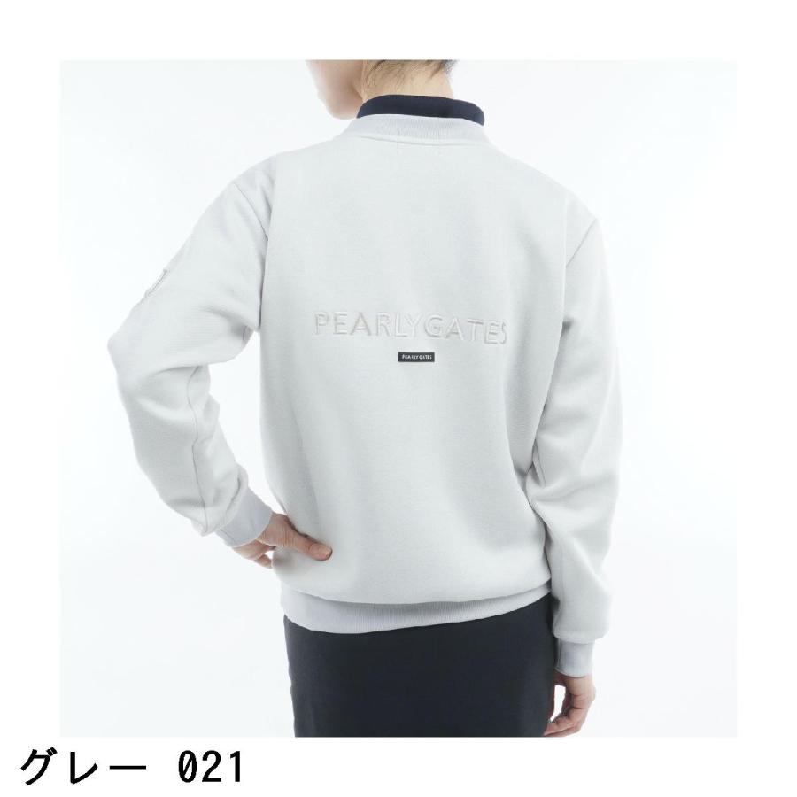 パーリーゲイツ PEARLY GATES NOモノフィラアヤクッション 長袖スウェット レディス_5