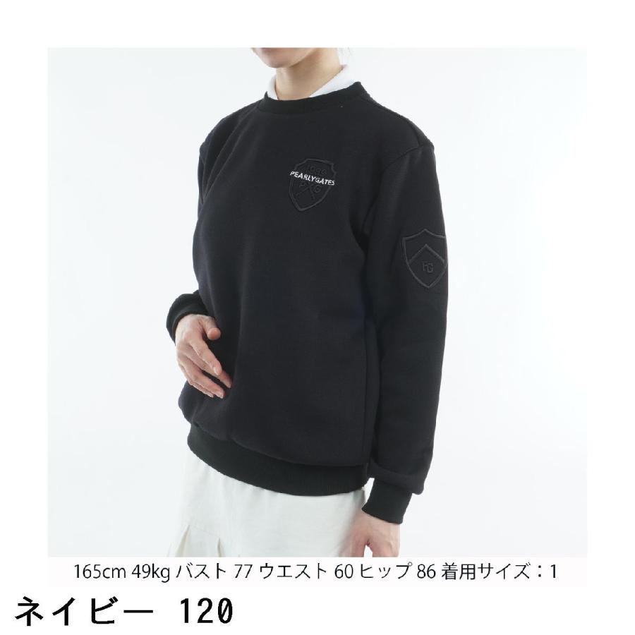パーリーゲイツ PEARLY GATES NOモノフィラアヤクッション 長袖スウェット レディス_8