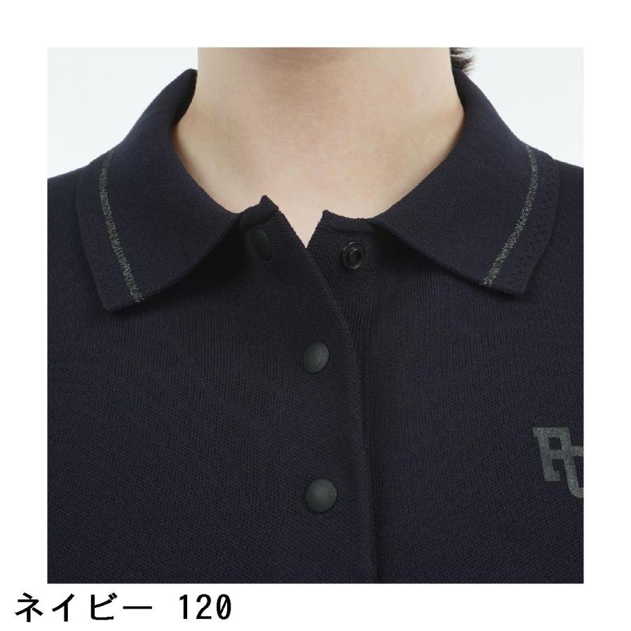 パーリーゲイツ PEARLY GATES ポリエステルヤーン 半袖ポロセーター レディス_8