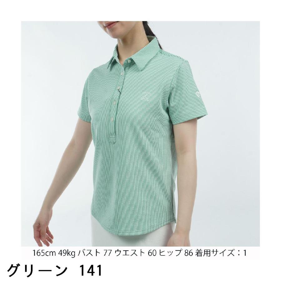 パーリーゲイツ PEARLY GATES ハイテンションサッカー 半袖ポロシャツ レディス_15