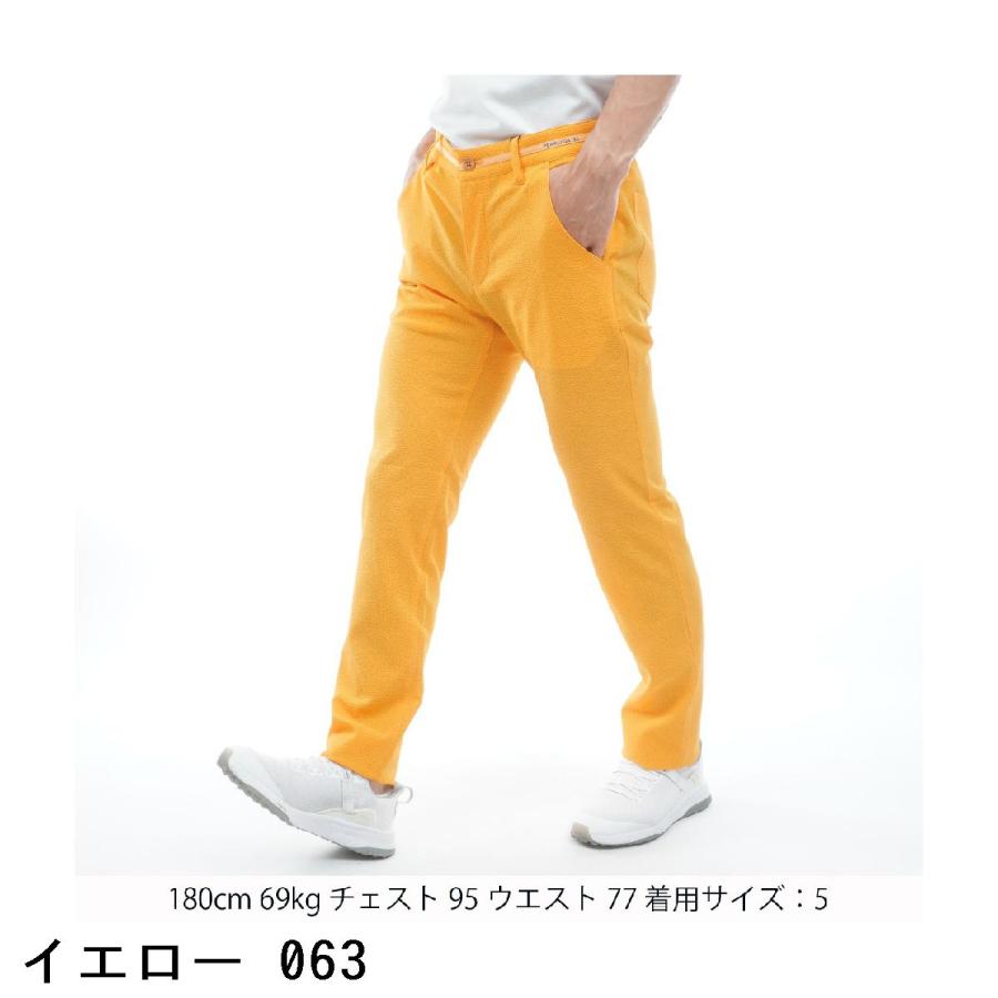 PEARLY GATES（パーリーゲイツ） ストレッチサッカーノータックパンツ