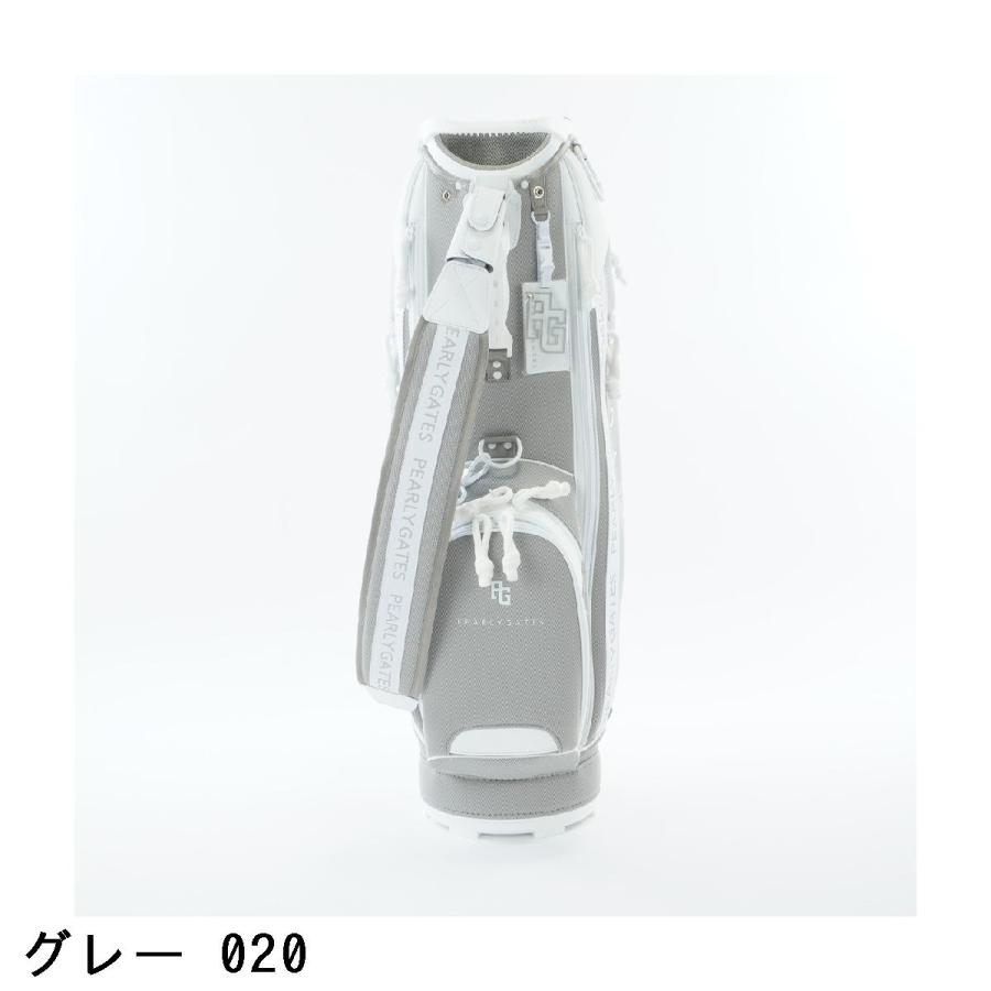 PEARLY GATES（パーリーゲイツ） メッシュ×ラバー調 キャディバッグ