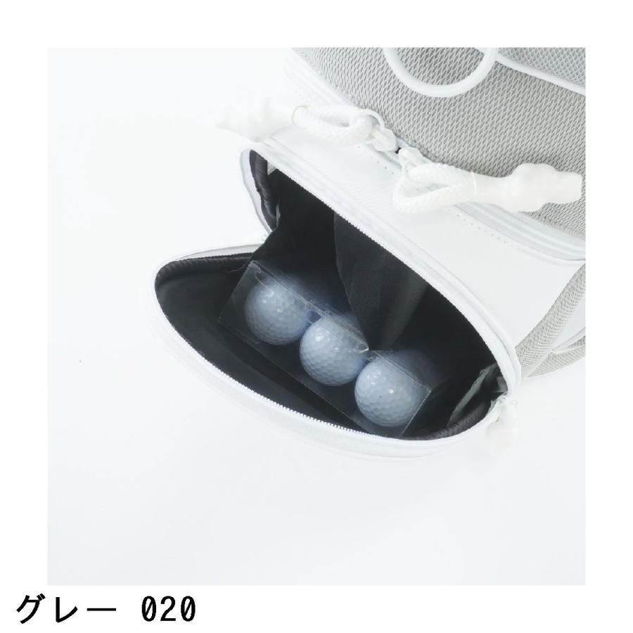 PEARLY GATES（パーリーゲイツ） メッシュ×ラバー調 キャディバッグ