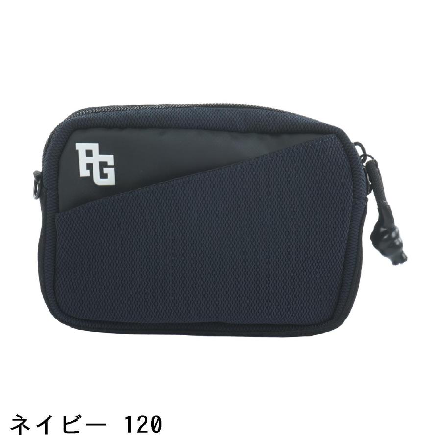 PEARLY GATESメッシュ×ラバーショルダーバッグ (UNISEX) PEARLY GATES（パーリーゲイツ） メッシュ×ラバー ショルダーバッグ