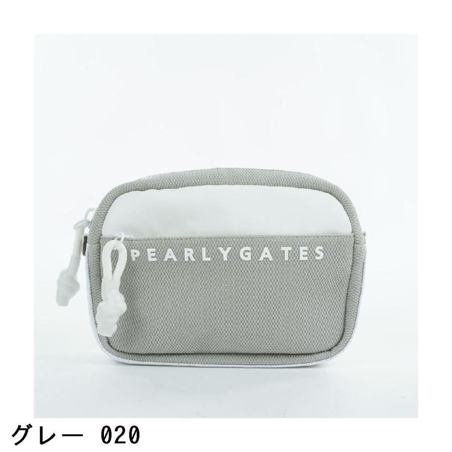 PEARLY GATES（パーリーゲイツ） メッシュ×ラバー ショルダーバッグ