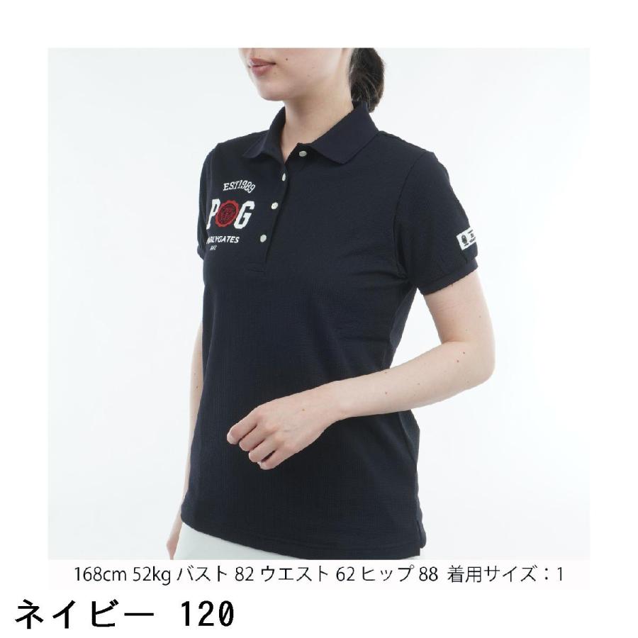 パーリーゲイツ PEARLY GATES サッカー半袖ポロシャツ レディス_16