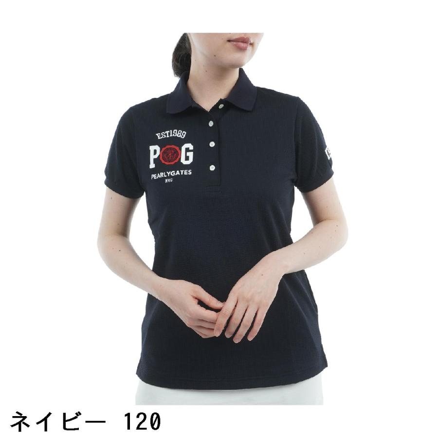 パーリーゲイツ PEARLY GATES サッカー半袖ポロシャツ レディス_3