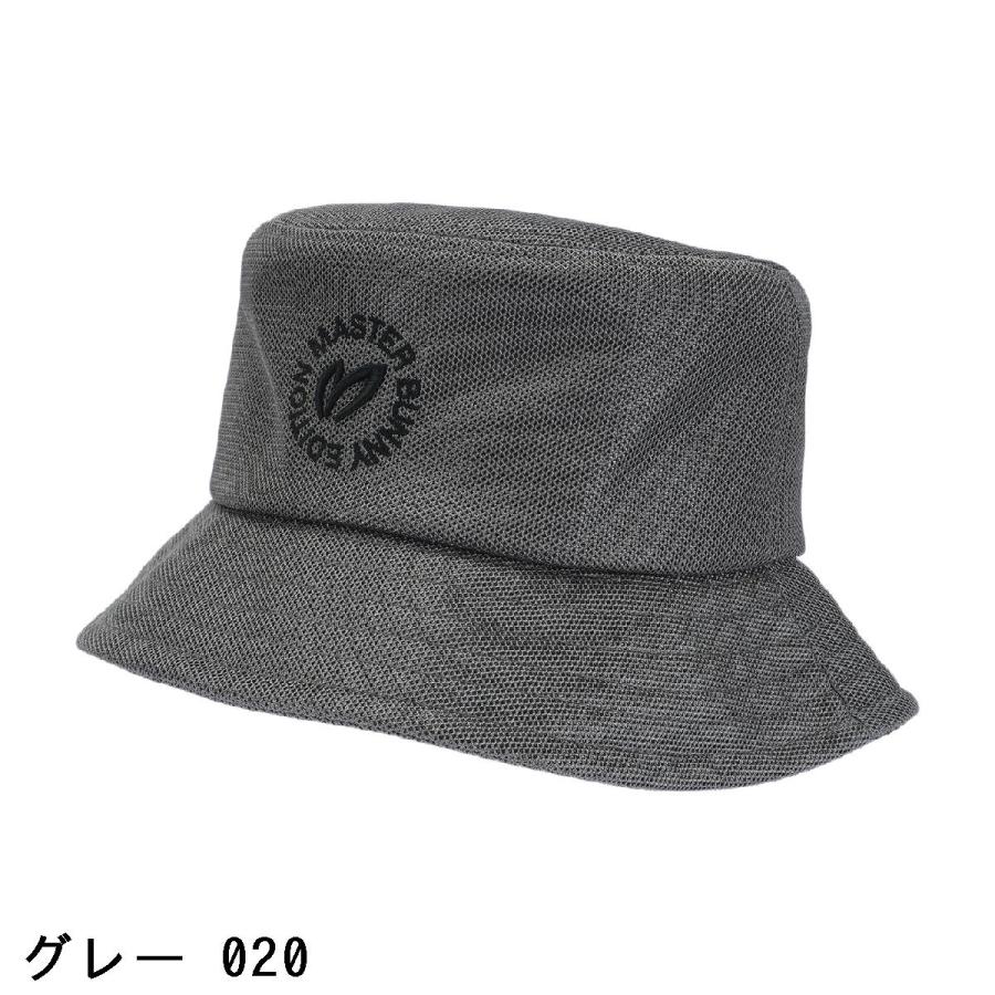 マスターバニー　ゴルフ　バケットハット グレー MASTER BUNNY EDITION（マスターバニーエディション） メッシュハット