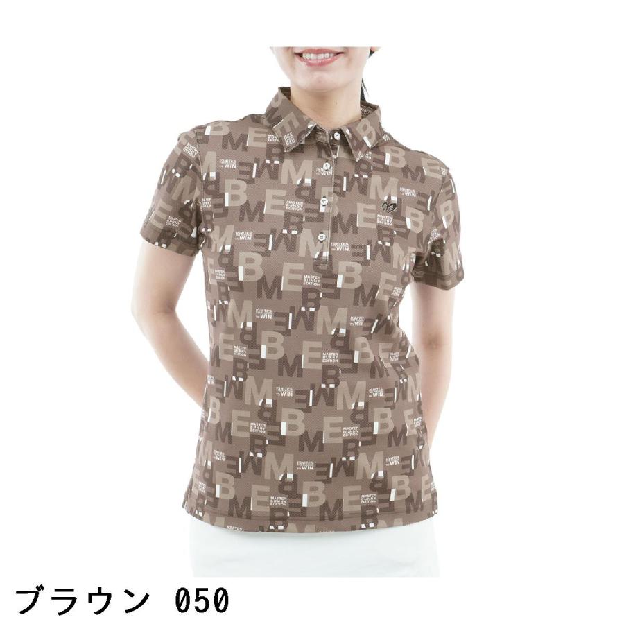ゴルフ T/Cカノコウィンドペン柄パネルチェックジャガード半袖ポロ