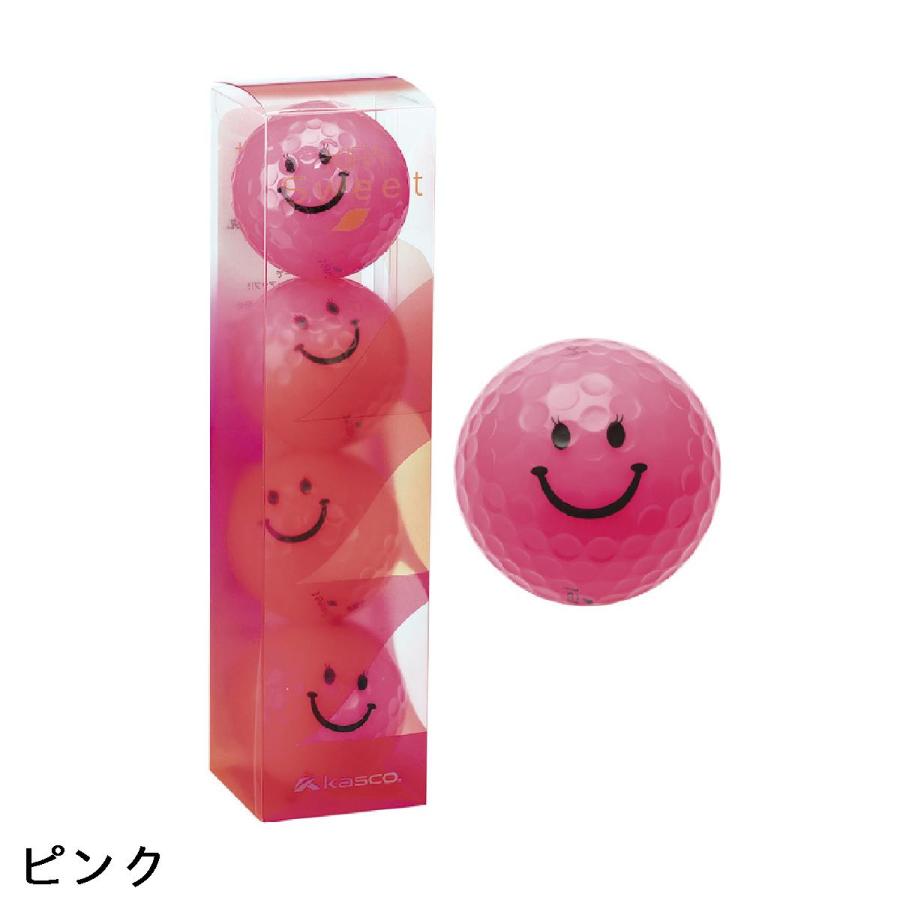 kasco（キャスコ） KIRA KIRA SWEET キャラボール 1スリーブ(4個入り