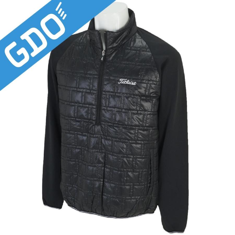 タイトリスト TITLEIST キルティングハーフジップジャケット TWMO1452  