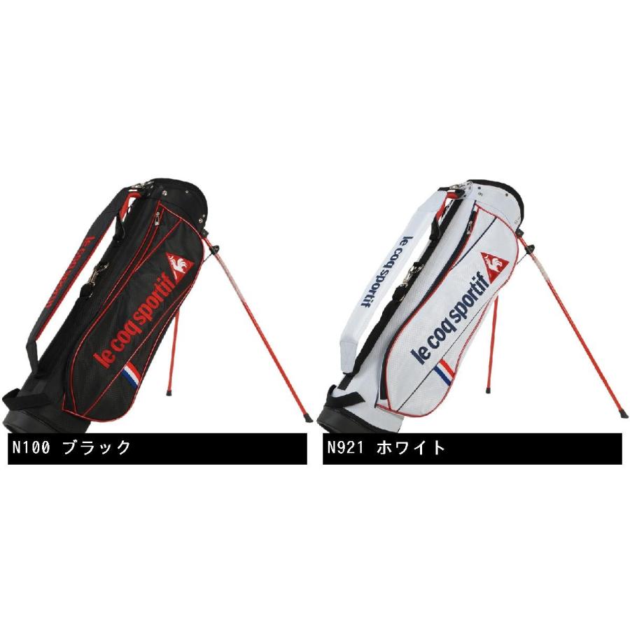 レア物 ルコックゴルフ キャディスタンドバック ホワイト 日本