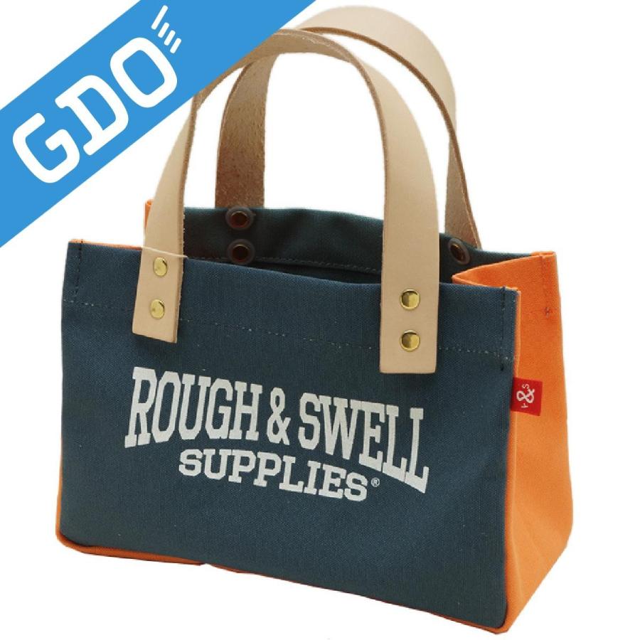 rough&swell ラフアンドスウェルゴルフトートバッグ / 青と茶色